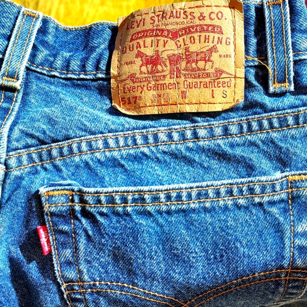Levis 517 size 11 J S bootcut style denim π«π« like new. - Picture 4 of 6